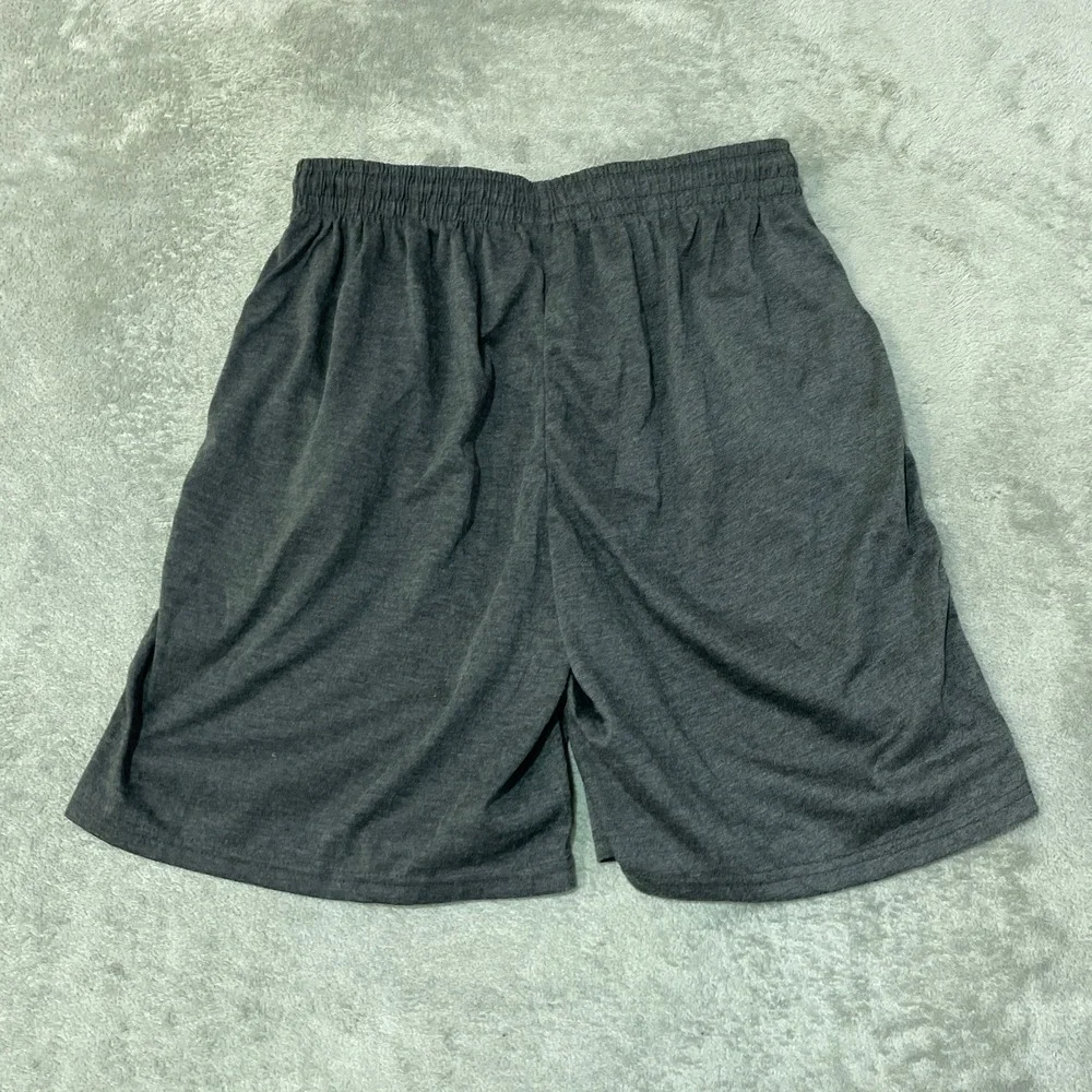 NWT Blue Ice Shorts Men's Large Charcoal Grey Cotton Blend Athletic